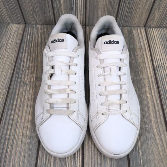 Adidas Men Advantage Cloud White Legend Ink Low Sneakers Shoes 7 Women 9 GZ5299 - Picture 8 of 11